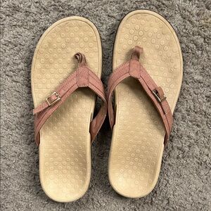 Vionic Brown and Tan Sandals